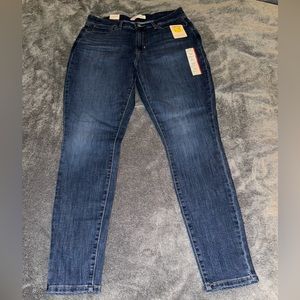 NWT Levi Strauss Signature High Rise Skinny Jeans Size 14